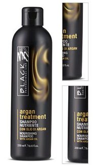 Šampón pre poškodené vlasy Black Argan Treatment - 250 ml (01279) 3