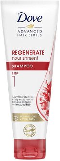 Šampón pre poškodené vlasy Dove Advanced Regenerate Nourishment - 250 ml (67576789, 68375261)