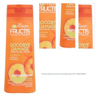Šampón pre poškodené vlasy Garnier Fructis Goodbye Damage - 400 ml + darček zadarmo 1