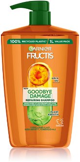 Šampón pre poškodené vlasy Garnier Fructis Goodbye Damage Repairing Shampoo - 1000 ml + darček zadarmo