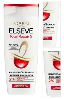 Šampón pre poškodené vlasy Loréal Elseve Total Repair 5 - 250 ml - L’Oréal Paris + DARČEK ZADARMO 3