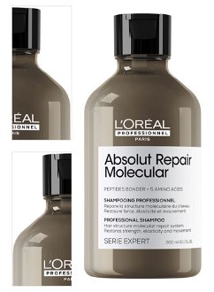 Šampón pre poškodené vlasy Loréal Professionnel Serie Expert Absolut Repair Molecular - 300 ml - L’Oréal Professionnel + DARČEK ZADARMO 4