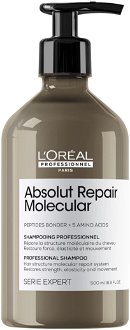Šampón pre poškodené vlasy Loréal Professionnel Serie Expert Absolut Repair Molecular - 500 ml - L’Oréal Professionnel + DARČEK ZADARMO
