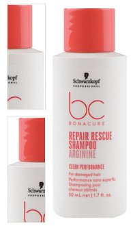 Šampón pre poškodené vlasy Schwarzkopf Professional BC Bonacure Repair Rescue Shampoo - 50 ml (2708463) 4