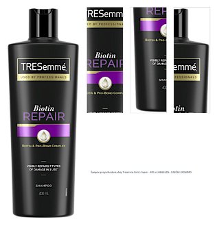 Šampón pre poškodené vlasy Tresemmé Biotin Repair - 400 ml (68665520) + darček zadarmo 1
