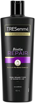 Šampón pre poškodené vlasy Tresemmé Biotin Repair - 400 ml (68665520) + darček zadarmo 2