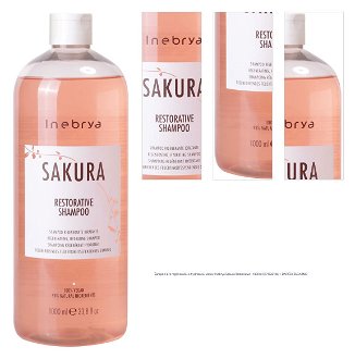 Šampón pre regeneráciu a hydratáciu vlasov Inebrya Sakura Restorative - 1000 ml (771026104) + darček zadarmo 1