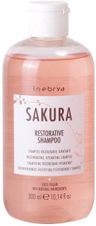 Šampón pre regeneráciu a hydratáciu vlasov Inebrya Sakura Restorative - 300 ml (771026103) + darček zadarmo 2