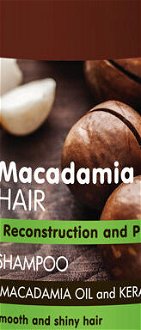 Šampón pre rekonštrukciu poškodených vlasov Dr. Santé Macadamia - 1000 ml + darček zadarmo 5