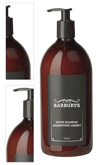 Šampón pre šedivé a biele vlasy Sibel Barburys - 1000 ml (0001765) + darček zadarmo 4