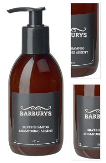 Šampón pre šedivé a biele vlasy Sibel Barburys - 250 ml (0001764) + darček zadarmo 3