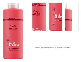 Šampón pre silné farbené vlasy Wella Invigo Color Brilliance Coarse - 1000 ml (81648839) + DARČEK ZADARMO 1