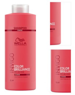 Šampón pre silné farbené vlasy Wella Invigo Color Brilliance Coarse - 1000 ml (81648839) + DARČEK ZADARMO 3