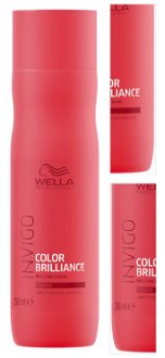 Šampón pre silné farbené vlasy Wella Invigo Color Brilliance Coarse - 250 ml (81648837) + DARČEK ZADARMO 3