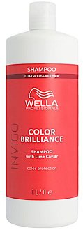 Šampón pre silné farbené vlasy Wella Professionals Invigo Color Brilliance Coarse - 1000 ml (99350170075) + darček zadarmo