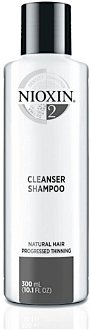 Šampón pre silne rednúce prírodné vlasy Nioxin System 2 Cleanser Shampoo - 300 ml (81593273) + darček zadarmo 2