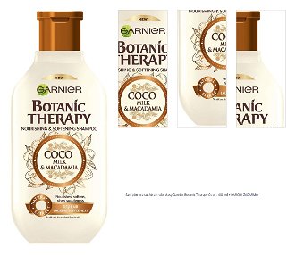 Šampón pre suché a hrubé vlasy Garnier Botanic Therapy Coco - 400 ml + darček zadarmo 1