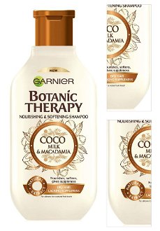 Šampón pre suché a hrubé vlasy Garnier Botanic Therapy Coco - 400 ml + darček zadarmo 3