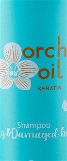 Šampón pre suché a lámavé vlasy Kléral System Orchid Oil Keratin Dry  a  Damaged Hair - 1000 ml (197) + DARČEK ZADARMO 5