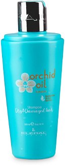 Šampón pre suché a lámavé vlasy Kléral System Orchid Oil Keratin Dry  a  Damaged Hair Shampoo - 300 ml (191) + darček zadarmo 2