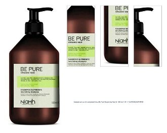 Šampón pre suché a oslabené vlasy Be Pure Nourishing Niamh - 500 ml (1351) + DARČEK ZADARMO 1