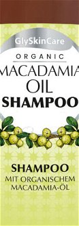 Šampón pre suché a poškodené vlasy GlySkinCare Organic Macadamia Oil Shampoo - 250 ml (WYR000174) + darček zadarmo 5