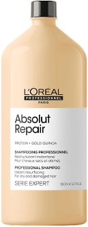 Šampón pre suché a poškodené vlasy Loréal Professionnel Serie Expert Absolut Repair - 1500 ml - L’Oréal Professionnel + darček zadarmo
