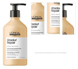Šampón pre suché a poškodené vlasy Loréal Professionnel Serie Expert Absolut Repair - 500 ml - L’Oréal Professionnel + DARČEK ZADARMO 1