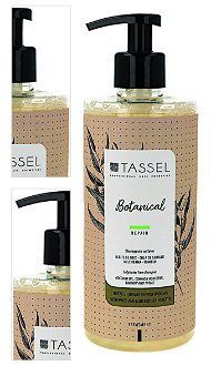 Šampón pre suché a poškodené vlasy Tassel Cosmetics Botanical Repair - 500 ml (07609) + darček zadarmo 4