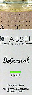 Šampón pre suché a poškodené vlasy Tassel Cosmetics Botanical Repair - 500 ml (07609) + darček zadarmo 5