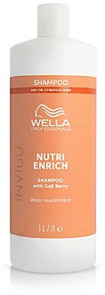 Šampón pre suché a poškodené vlasy Wella Professionals Invigo Nutri Enrich - 1000 ml (99350170043) + darček zadarmo