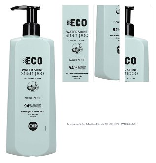 Šampón pre suché vlasy Be Eco Water Shine Mila - 900 ml (0105021) + darček zadarmo 1