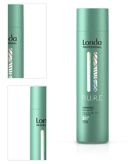 Šampón pre suché vlasy bez lesku Londa Professional P.U.R.E Shampoo - 250 ml (99240015387) + darček zadarmo 4
