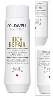 Šampón pre suché vlasy Goldwell Dualsenses Rich Repair - 100 ml (202948) + DARČEK ZADARMO 3