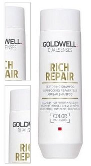 Šampón pre suché vlasy Goldwell Dualsenses Rich Repair - 100 ml (202948) + darček zadarmo 4