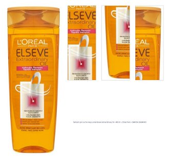 Šampón pre suché vlasy Loréal Elseve Extraordinary Oil - 400 ml - L’Oréal Paris + darček zadarmo 1