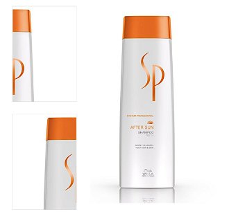 Šampón pre vlasy a telo namáhané slnkom Wella Professionals SP After Sun Shampoo - 250 ml (99350032596) + darček zadarmo 4