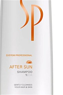 Šampón pre vlasy a telo namáhané slnkom Wella Professionals SP After Sun Shampoo - 250 ml (99350032596) + darček zadarmo 5
