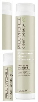 Šampón pre všetky typy vlasov Paul Mitchell Clean Beauty Everyday - 250 ml (121002) + darček zadarmo 4