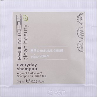 Šampón pre všetky typy vlasov Paul Mitchell Clean Beauty Everyday - 7,4 ml (121009) 2