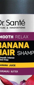 Šampon pre vyhladenie vlasov Dr. Santé Smooth Relax Banana Hair Shampoo - 1000 ml + darček zadarmo 5