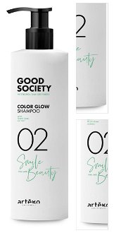 Šampón pre výživu farbených vlasov Artégo Good Society 02 Color Glow - 1000 ml (0165901) + darček zadarmo 3