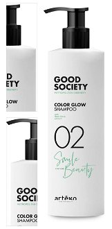 Šampón pre výživu farbených vlasov Artégo Good Society 02 Color Glow - 1000 ml (0165901) + darček zadarmo 4
