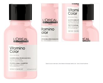 Šampón pre žiarivú farbu vlasov Loréal Professionnel Serie Expert Vitamino Color - 100 ml - L’Oréal Professionnel 1