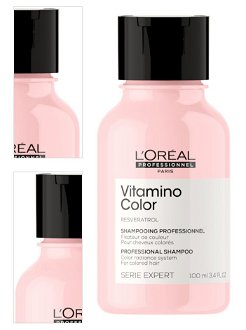 Šampón pre žiarivú farbu vlasov Loréal Professionnel Serie Expert Vitamino Color - 100 ml - L’Oréal Professionnel 4