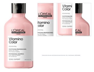 Šampón pre žiarivú farbu vlasov Loréal Professionnel Serie Expert Vitamino Color - 300 ml - L’Oréal Professionnel + darček zadarmo 1