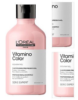 Šampón pre žiarivú farbu vlasov Loréal Professionnel Serie Expert Vitamino Color - 300 ml - L’Oréal Professionnel + darček zadarmo 3