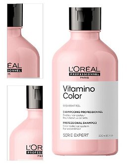 Šampón pre žiarivú farbu vlasov Loréal Professionnel Serie Expert Vitamino Color - 300 ml - L’Oréal Professionnel + darček zadarmo 4