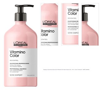 Šampón pre žiarivú farbu vlasov Loréal Professionnel Serie Expert Vitamino Color - 750 ml - L’Oréal Professionnel + DARČEK ZADARMO 1