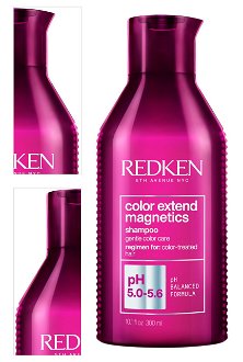 Šampón pre žiarivú farbu vlasov Redken Color Extend Magnetics - 300 ml + DARČEK ZADARMO 4